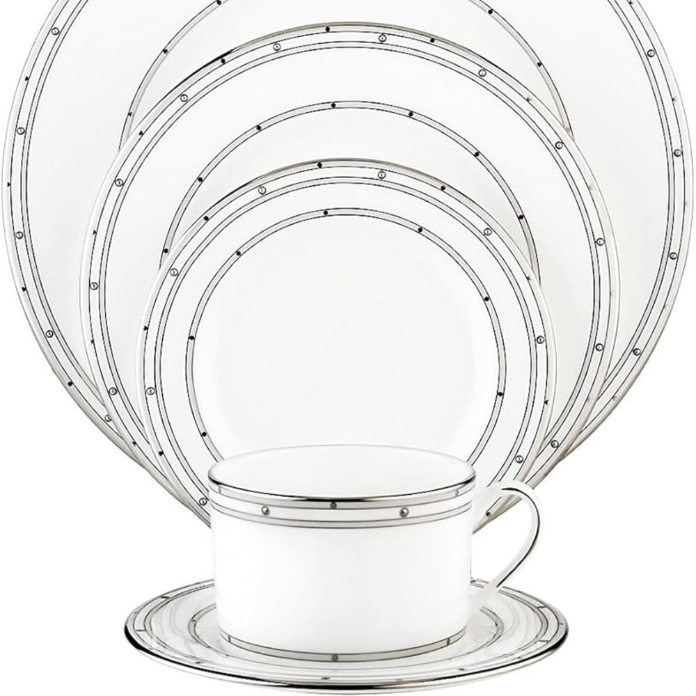 Retired Kate Spade Pebble Point (5 Piece Place Setting)